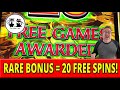 FU REN WU! RARE FREE GAME BONUS WITH 20 FREE SPINS! THIS IS FRED'S LUCKY SLOT! #casino #freegames