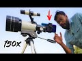 This Telescope Lens comes with 150x Zoom Power !