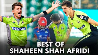Best of Shaheen Shah Afridi Bowling in Every PSL So Far | HBLPSL | MB2L