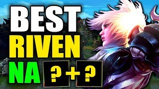 Testing 'Best Riven NA' Build in Season 10 (League of Legends) - Riven TOP Gameplay
