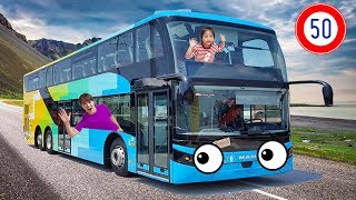 2층버스를 타러갔어요!! 서은이의 타요와 함께 이층버스 타기 영어노래 동요 Double-Decker Bus Tayo Wheels on the Bus Nursery Rhymes