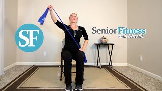 Senior Fitness - Seated Resistance Band Workout For Beginners