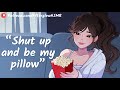 Best Friend Falls Asleep On You During a Movie (Flirty) (Bickering) (Feeding Each Other Popcorn)