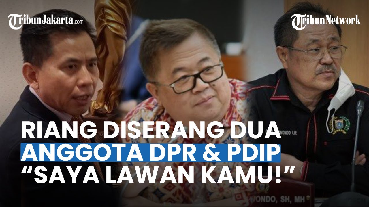 Riang Tantang 2 Anggota DPR Dari PDIP Provokasi Pemilik Ruko Di Pluit ...