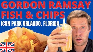 GORDON RAMSAY Fish & Chips FULL REVIEW Orlando Florida