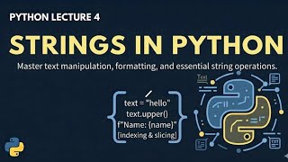 Strings in python Full Tutorial | String Methods, String Slicing | string function | #python#viral