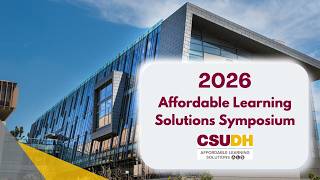 2026 Affordable Learning Solutions Symposium