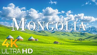 Mongolia 4K UHD - Scenic Relaxation Film With Calming Music - Amazing Nature - 4K Video Ultra HD