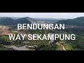 Fakta Fakta Menarik Bendungan Way Sekampung Pringsewu Lampung - Drone View