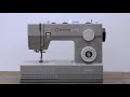 get started with the singer® denim sewing machine threading your machine