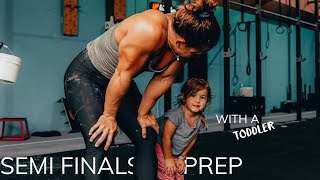 Me and my 2 year old did my  @CrossFitGamesTV   semi finals training together!