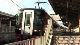 名鉄1700系（1704F）　笠松駅発車