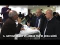 a. haydar Ülger ve abbas tan’in londra İmza gÜnÜ