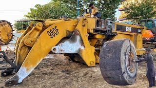 Caterpillar 980F Wheel Loader Rebuild and Assembly Process || Let's see