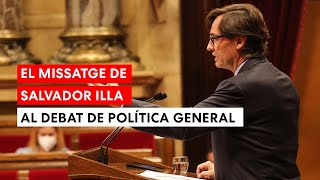 📣 El missatge de SALVADOR ILLA al Parlament de Catalunya 👏🏼👏🏼👏🏼 | PSC