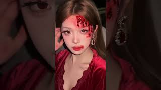 장원영 닮은 언니 할로윈 분장 #makeup #beauty #halloween #shorts#wonyoung