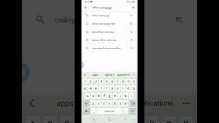Best offline app for coding in Mobile 📱 #programming #coding #shorts