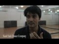 Actor Anas Rashid Talking about Choreographer Sunil.Sale