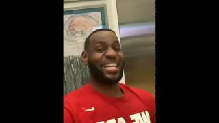 LeBron James Posts Hilarious Family Video On Taco Tuesday