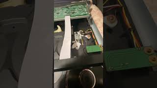 fixed Denon DCM-380 CD player (tray won't open), Error 2