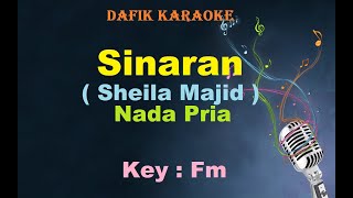 Sinaran (Karaoke) Sheila Majid Nada Pria /Cowok Male Key Fm