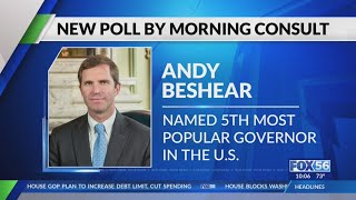 Poll: Gov. Andy Beshear named 5th most popular governor