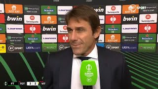 "I'm not afraid!" Antonio Conte reacts to 'crazy' first match in charge of Tottenham Hotspur