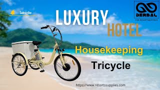 Derbal E Tricycle For Hotels Housekeeping