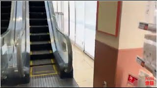 【三菱】1X エスカレーター　ヨークマート伊勢原成瀬店　1X escalator Yorkmart Isehara  shopping store Kanagawa Japan