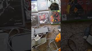 recent pick ups car boots (Inc today's), charity, eBay etc.  £5 laptop & boxed wii & 2 £2 xbox 360s