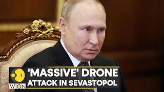 Drone attack in Crimea's Sevastopol; Russia backs out of Ukraine grain deal | World News | WION