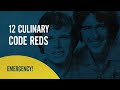 12 culinary code reds emergency cozi dozen