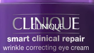 Meet the NEW Clinique Smart Clinical Repair Wrinkle Correcting Eye Cream.