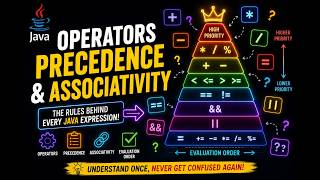 Why Does 10 + 5 × 2 Equal 20? 🤯 | Java Operators, Precedence & Associativity