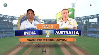 Day 2 Highlights: Only Test, India Women vs Australia Women | Only Test - INDW vs AUSW