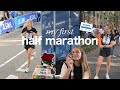 running my first HALF MARATHON! (race day vlog)