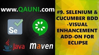 Selenium & Cucumber BDD – Tutorial 09/32: Visual Enhancement Add-on for Eclipse
