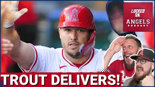 Mike Trout Gets CLUTCH & Taylor Ward Homers vs. Rays! Los Angeles Angels Pitcher