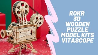 ROKR 3D Wooden Puzzle Model Kits Vitascope | $100k Bonuses in Description