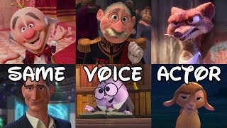 Reused Voice Actors in Modern Disney Movies: Compilation