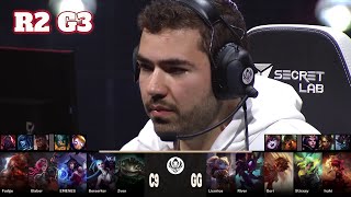 GG vs C9 - Game 3 | Round 2 LoL MSI 2023 Main Stage | Golden Guardians vs Cloud 9 G3 full game
