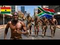 South Africans Beat Up This Ghanaian Man, Then Government Of Ghana Responded.