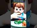 Jack eat at the restaurant (In Jack) More shorts coming away #shorts #roblox #video #restaurant