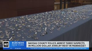3 men arrested for $1 million jewel heist on Long Island
