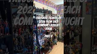 Favourite Figures of 2024 Part 2 #youtubeshorts #shorts #mafex #figuarts #top1 #marvelegends