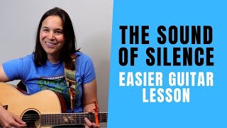 The Sound of Silence Easier Guitar Lesson