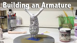 Sculpture Tutorial- Building an Armature for designer toys