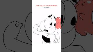 Gummy Bears Are Chasing Me 😳 (Animation Meme) #shorts