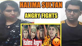 Halime Sultan Angry Fights And Moments With Everyone | Angry Halime Fights | Cine Entertainment