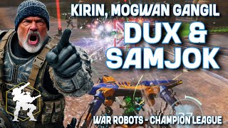 DUX \u0026 SAMJOK with KIRIN, MOGWAN and GAMGIL - WR WAR ROBOTS